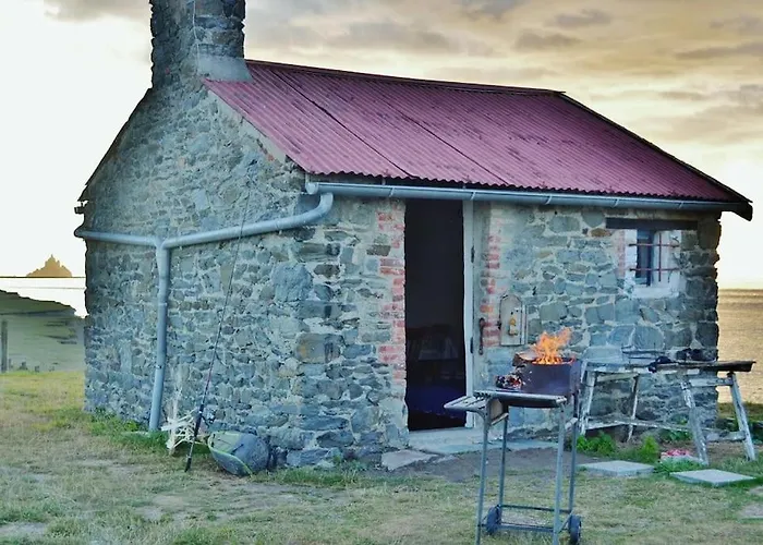 Сasa de vacaciones De Douanier En Baie Du Mont Saint Michel Insolite Courtils